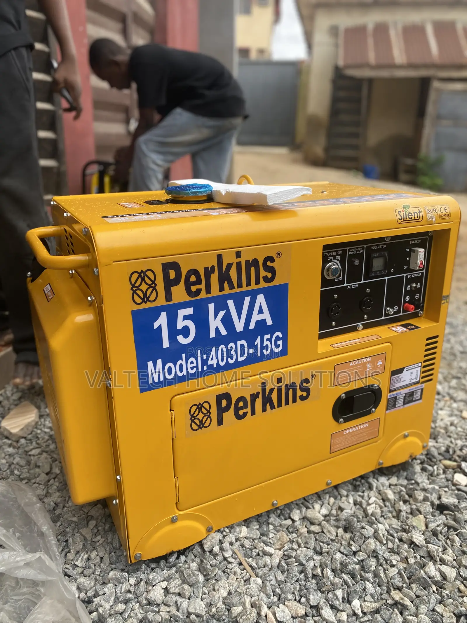 Heavy-Duty 15KVA Perkins Diesel Generator for Homes Businesses