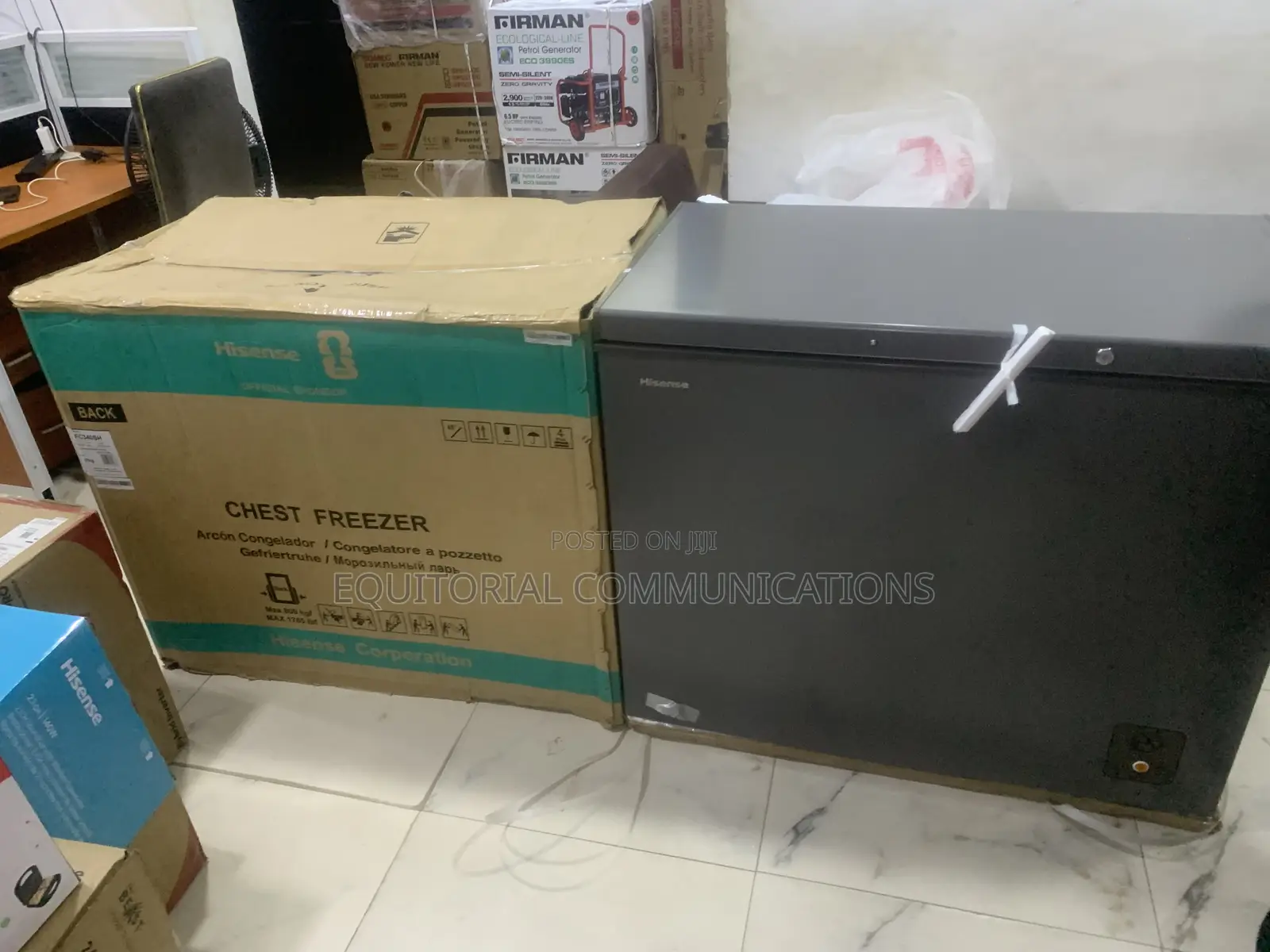 Hisense FC340SH 250L Energy-Efficient Chest Freezer With Fast Freezing