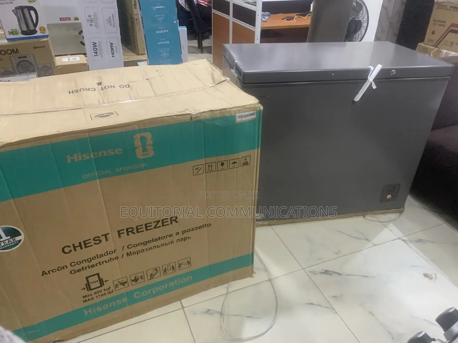 Hisense FC340SH 250L Energy-Efficient Chest Freezer With Fast Freezing