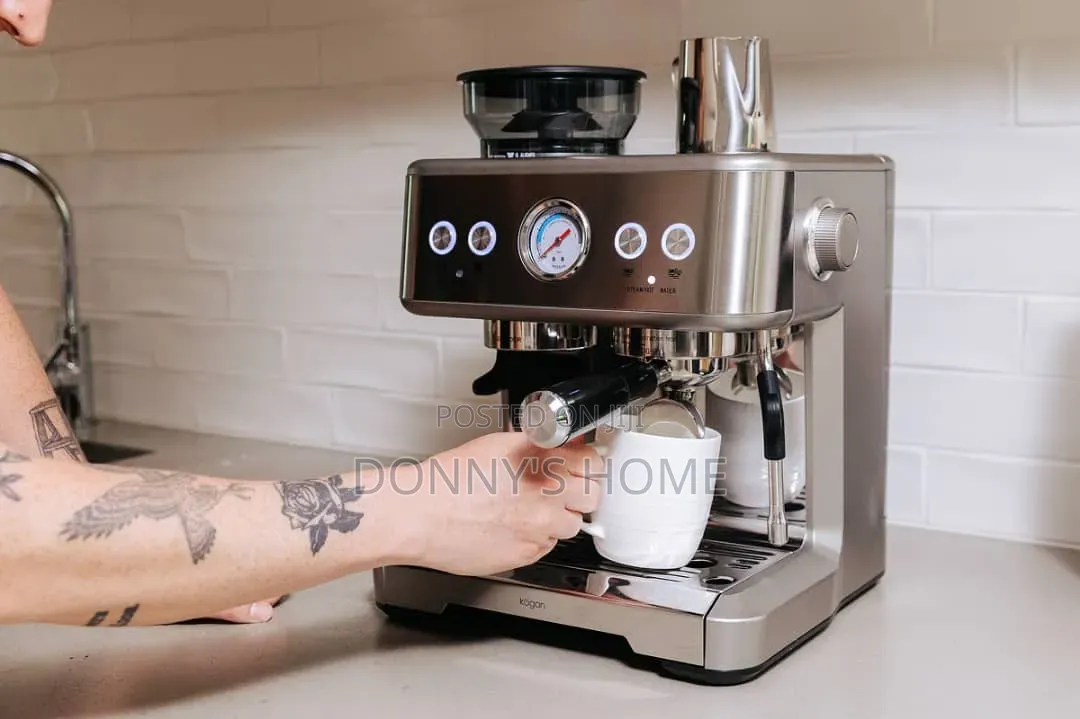 Kogan Dual Boiler Espresso Machine With Grinder