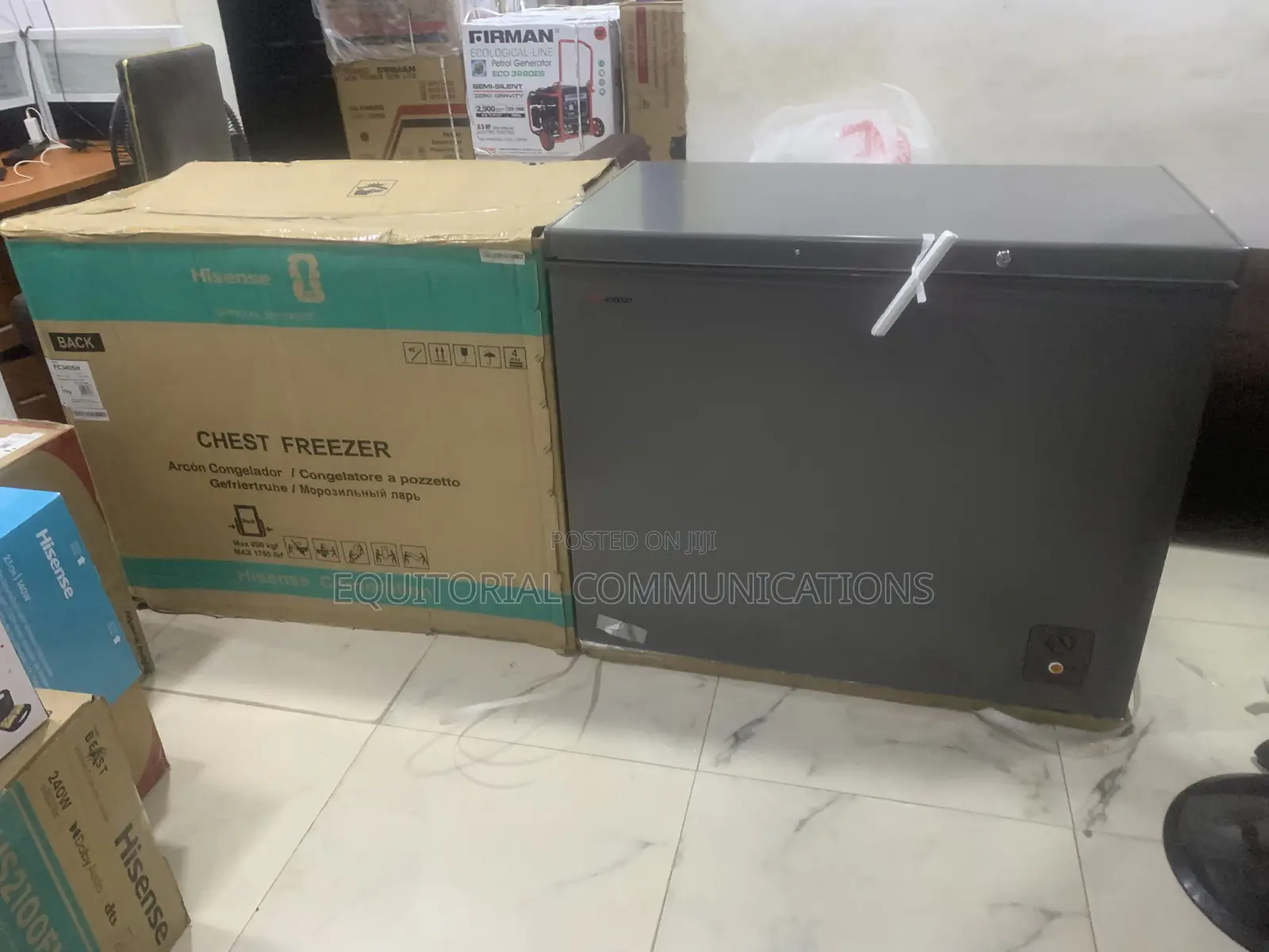 Hisense 340SH (250L) Chest Freezer With Mechanical Temperature Control