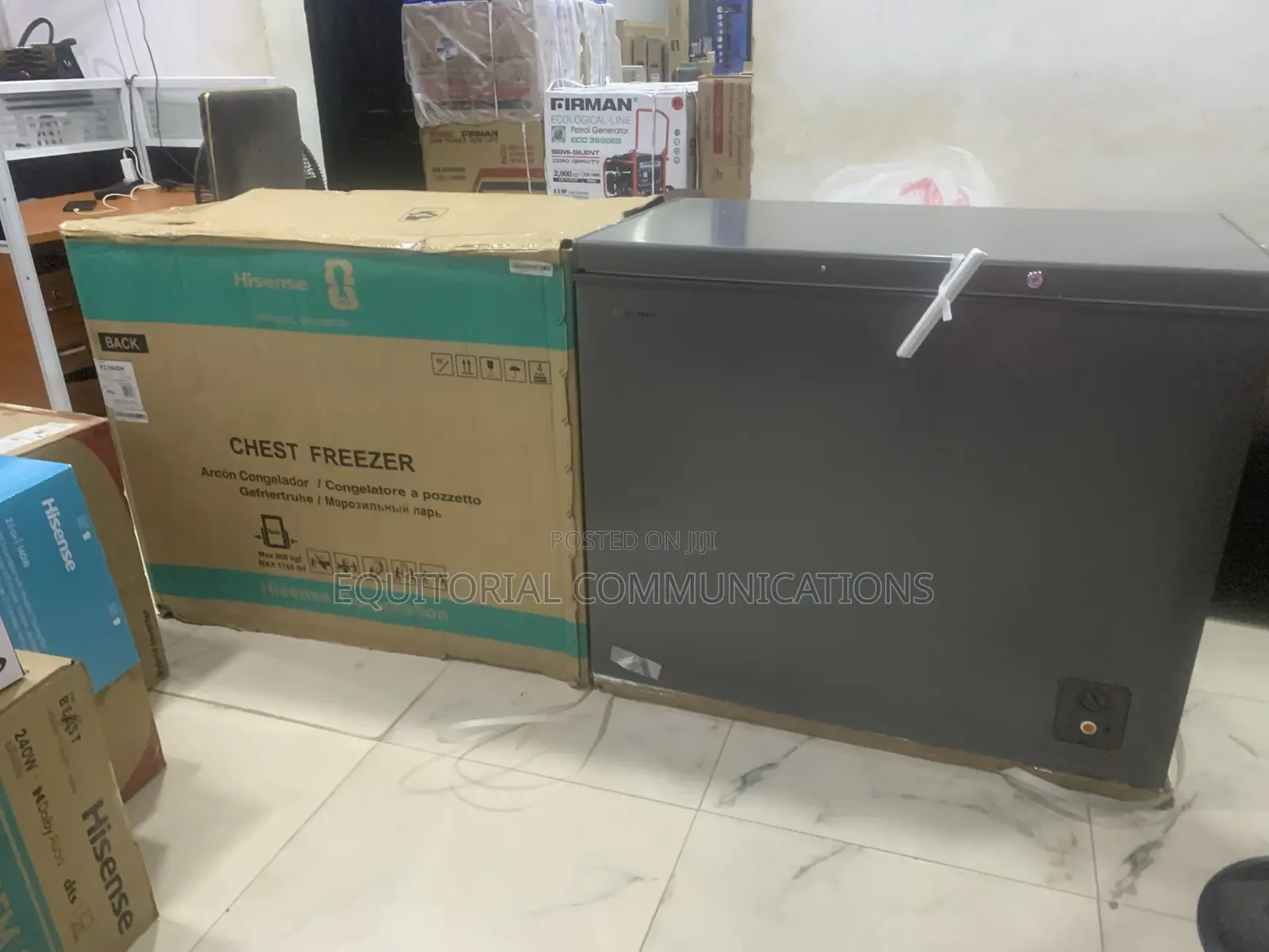 Hisense FC340SH Chest Freezer 250L Spacious Storage Capacity