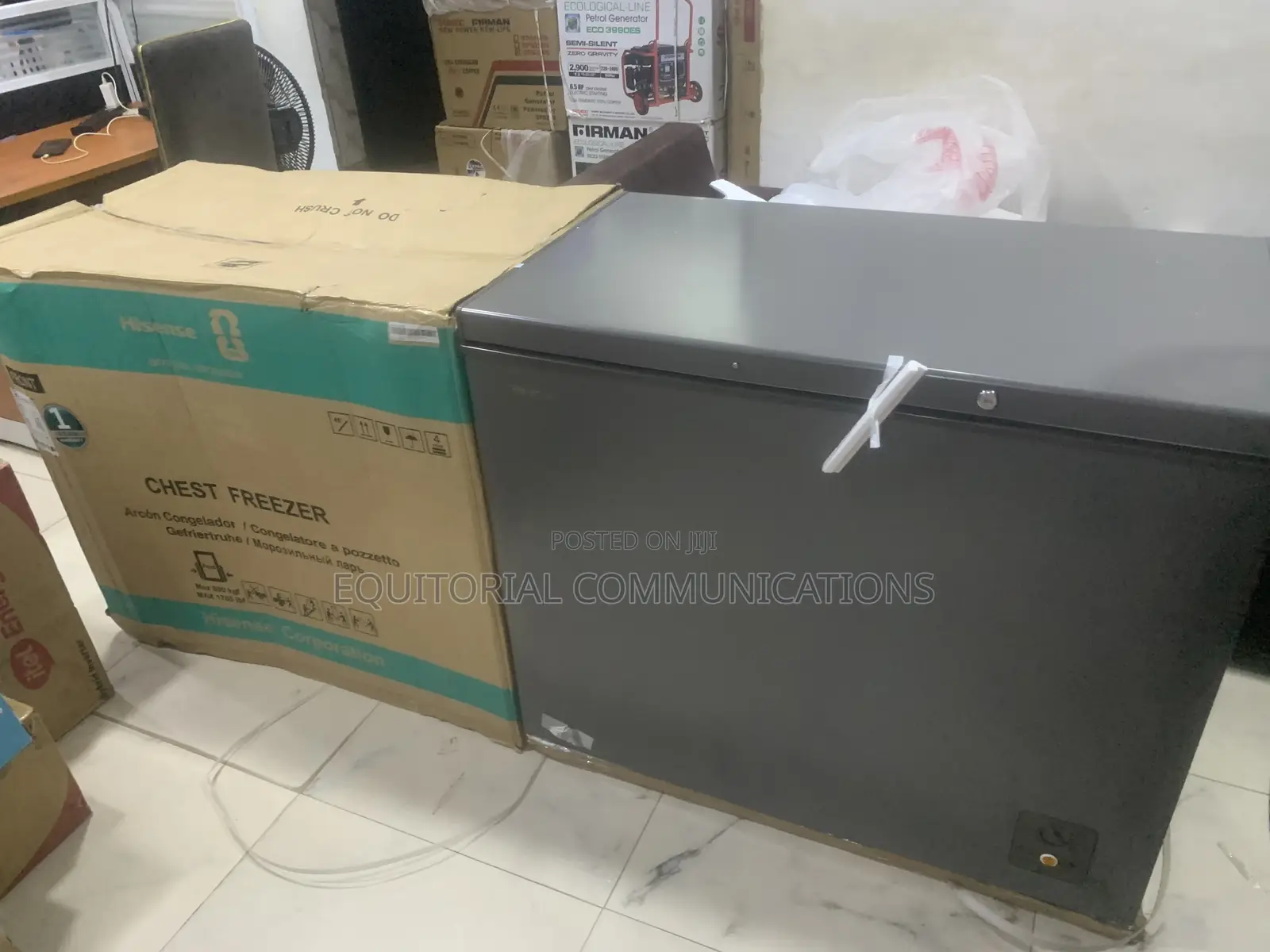 Hisense FC340SH Chest Freezer 250Lwith Lockable Lid Removable Storage