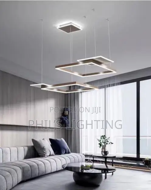 Modern Square LED Pendant Lamp