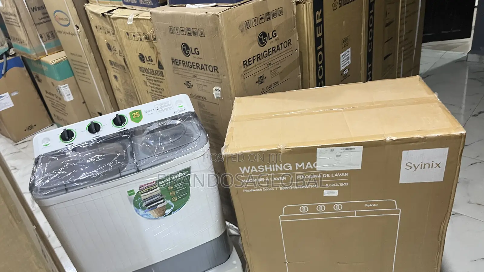 Synix E8wtmg/E8wtmn8.5kg Top Load Washing Machine- Brand New