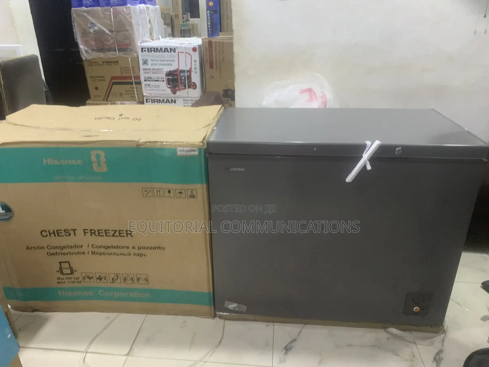 Hisense 250L Premium Chest Freezer With Spacious Interior Design