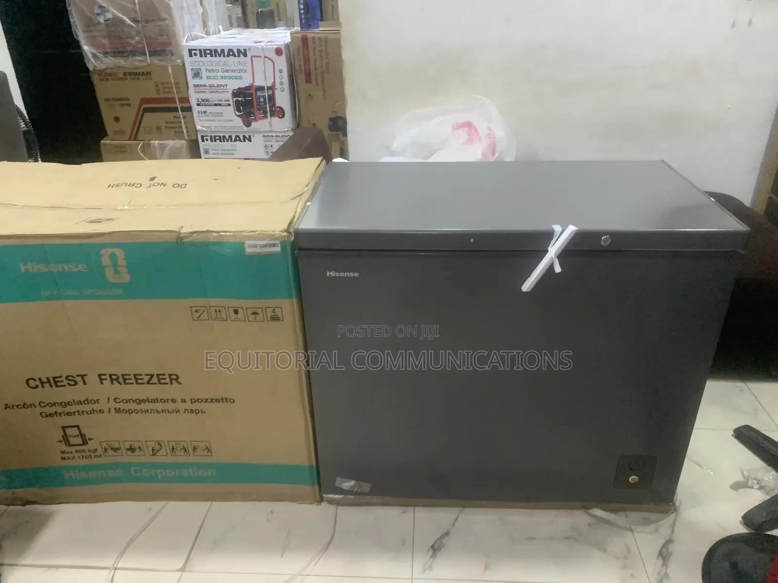 Hisense FC340SH 250L Chest Freezer With Quiet and Efficient Compressor
