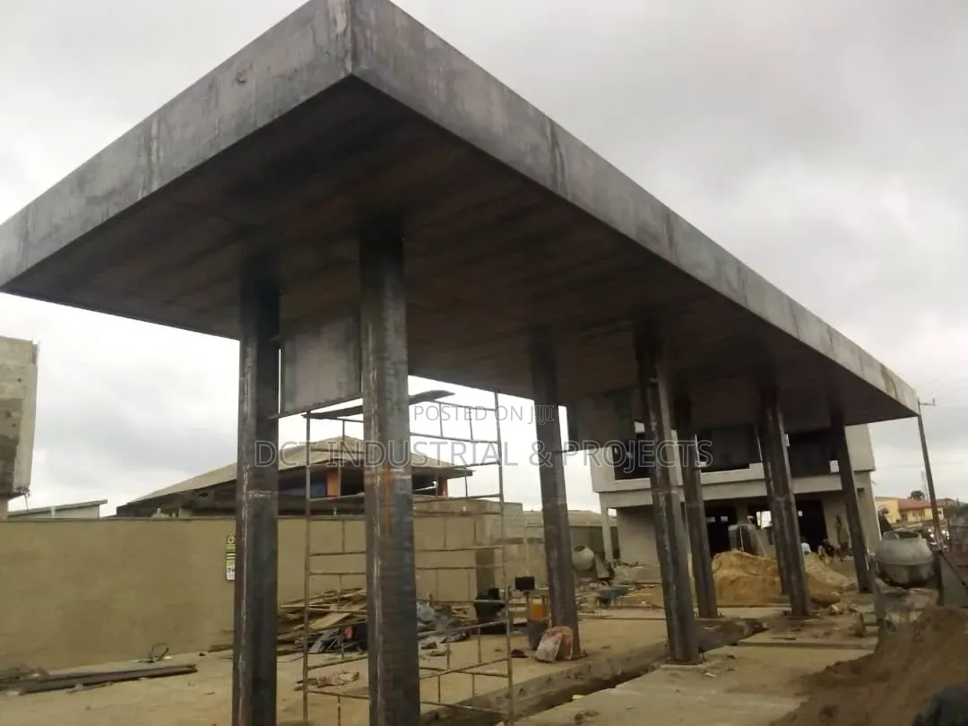 Filling Station Canopy Constructions / Gas Plants Shed