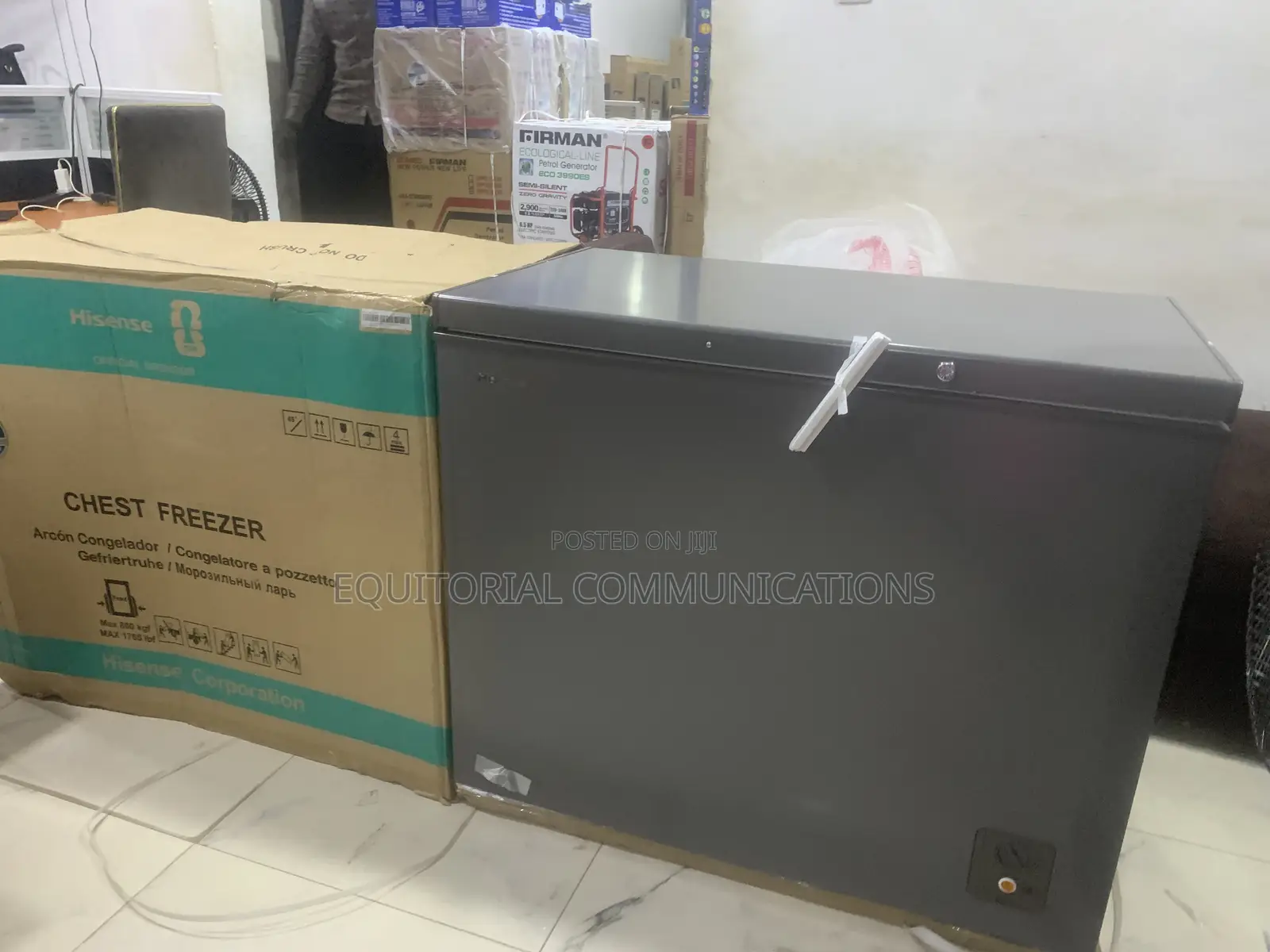 Hisense FC340SH 250L Food Preservation Freezer With Secure Lid Lock
