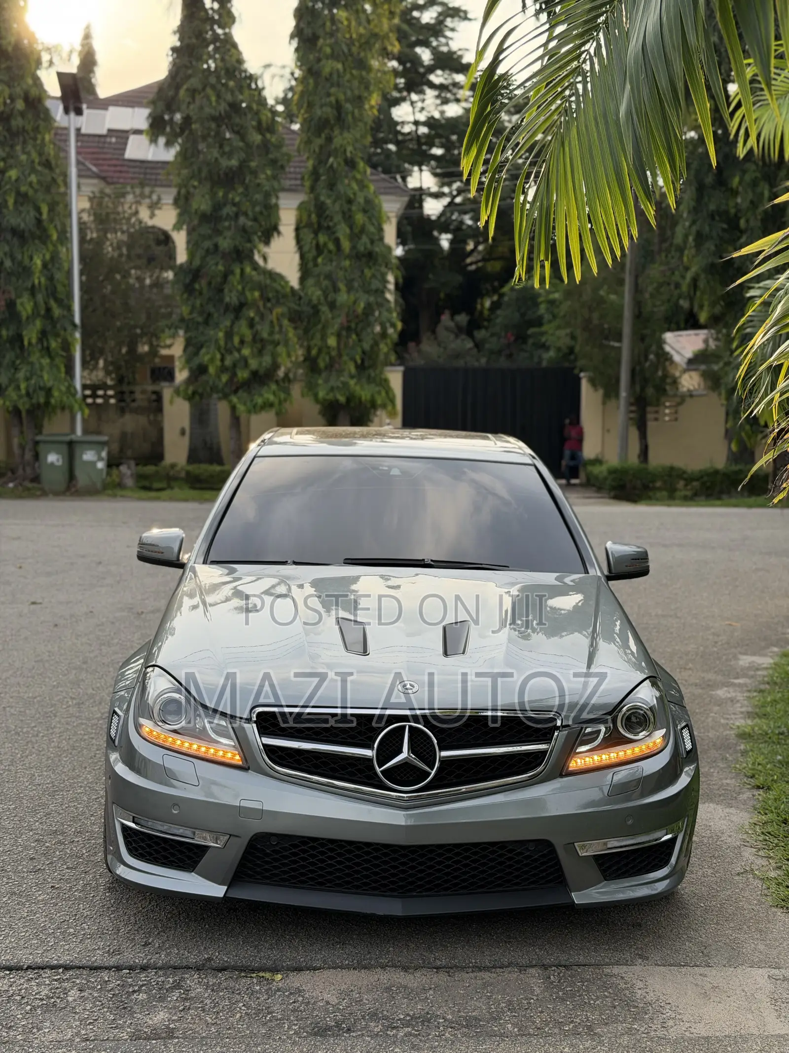 Mercedes-Benz C63 2013 Gray
