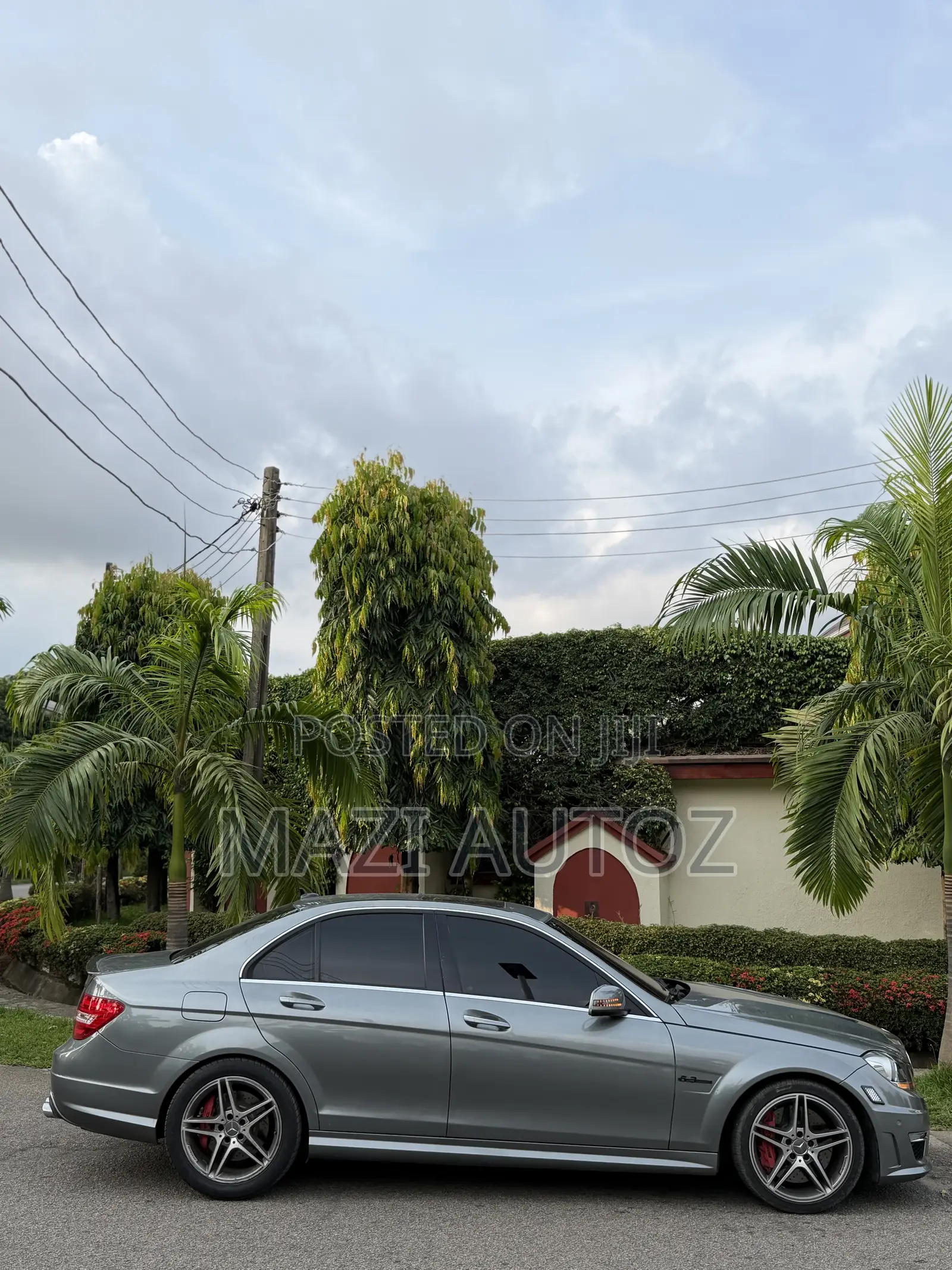 Mercedes-Benz C63 2013 Gray