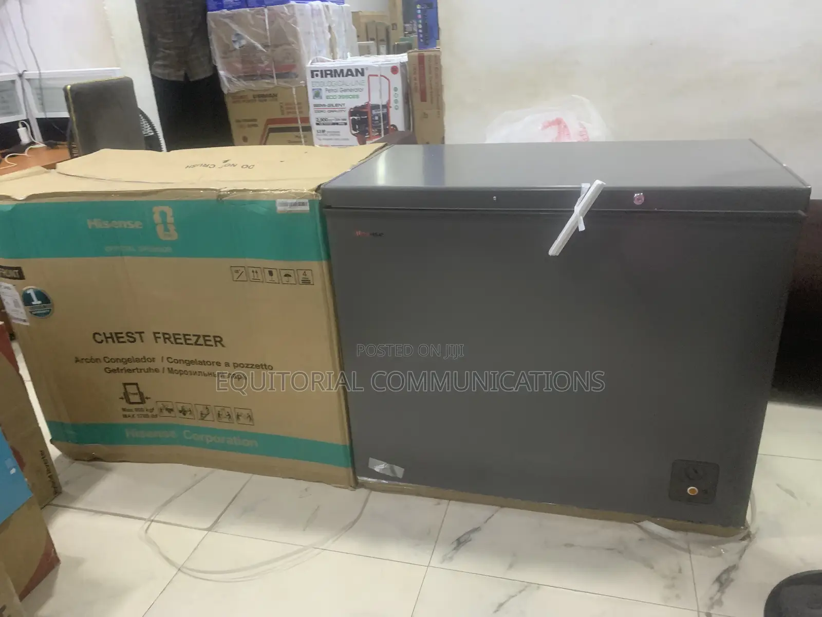 Hisense FC340SH Large Deep 250L Freezer With Convenient Storage Basket