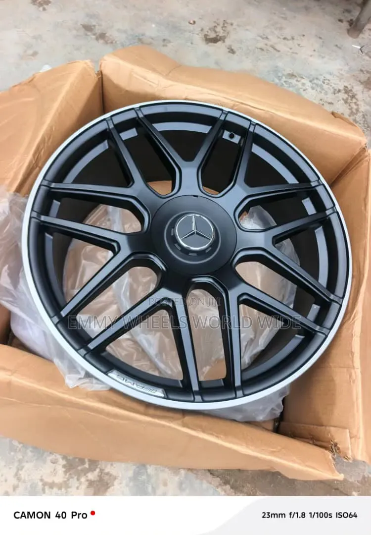 22inches forM/benz G Wagon Pure Black Big Cover Available for Pick Up