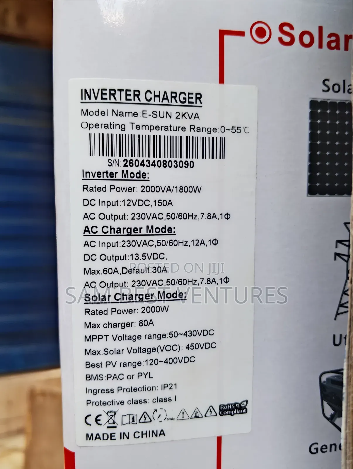 3kva 24v Sako Solar Hybrid Inverter