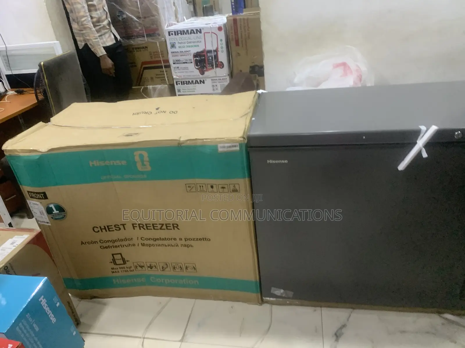 Hisense FC340SH Deep 250L Freezer Featuring Fast Cooling Performance