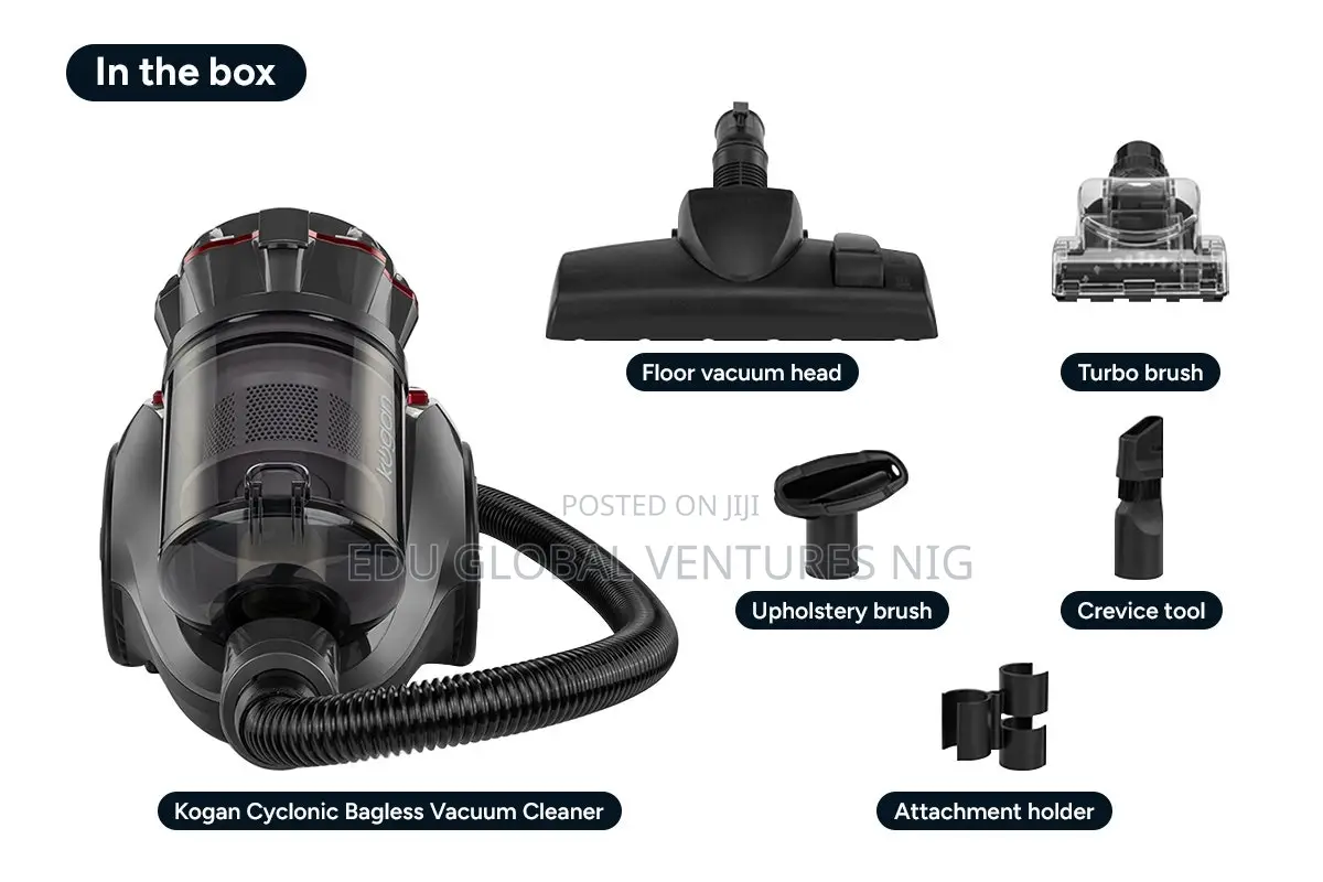 Kogan Cyclonic Pet Bagless Vacuum Cleaner With Turbo Brush 2200watts