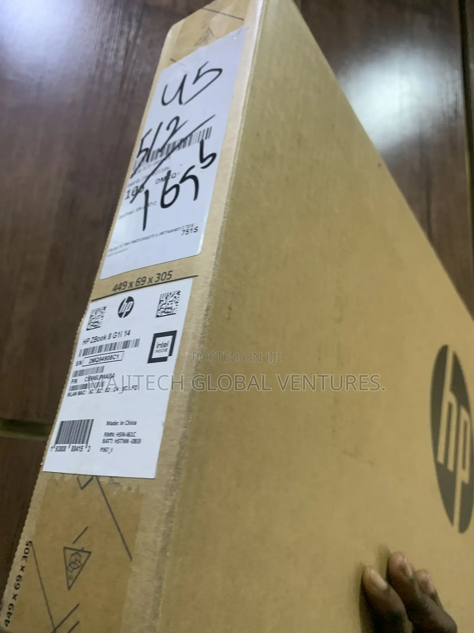 New Laptop HP ZBook 14 16GB Intel Core Ultra 5 SSD 512GB