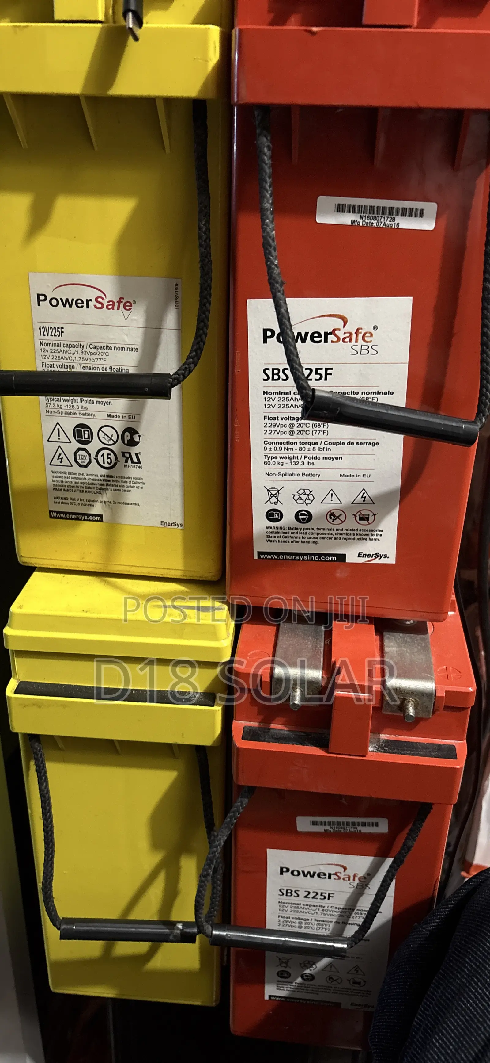 Luminous Inverlast 220ah Tubular Battery