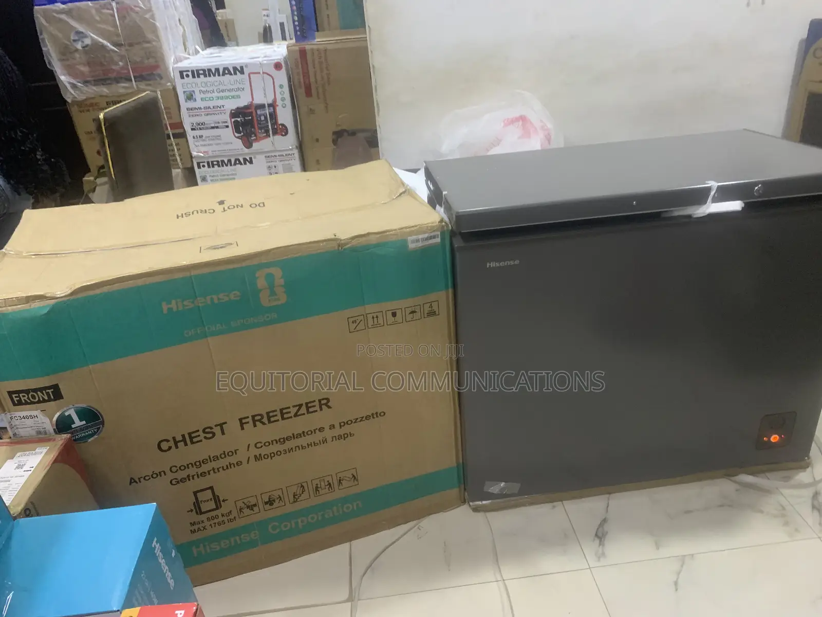 Hisense FC340SH Chest Freezer 250L Eco-Friendly Cooling Technology
