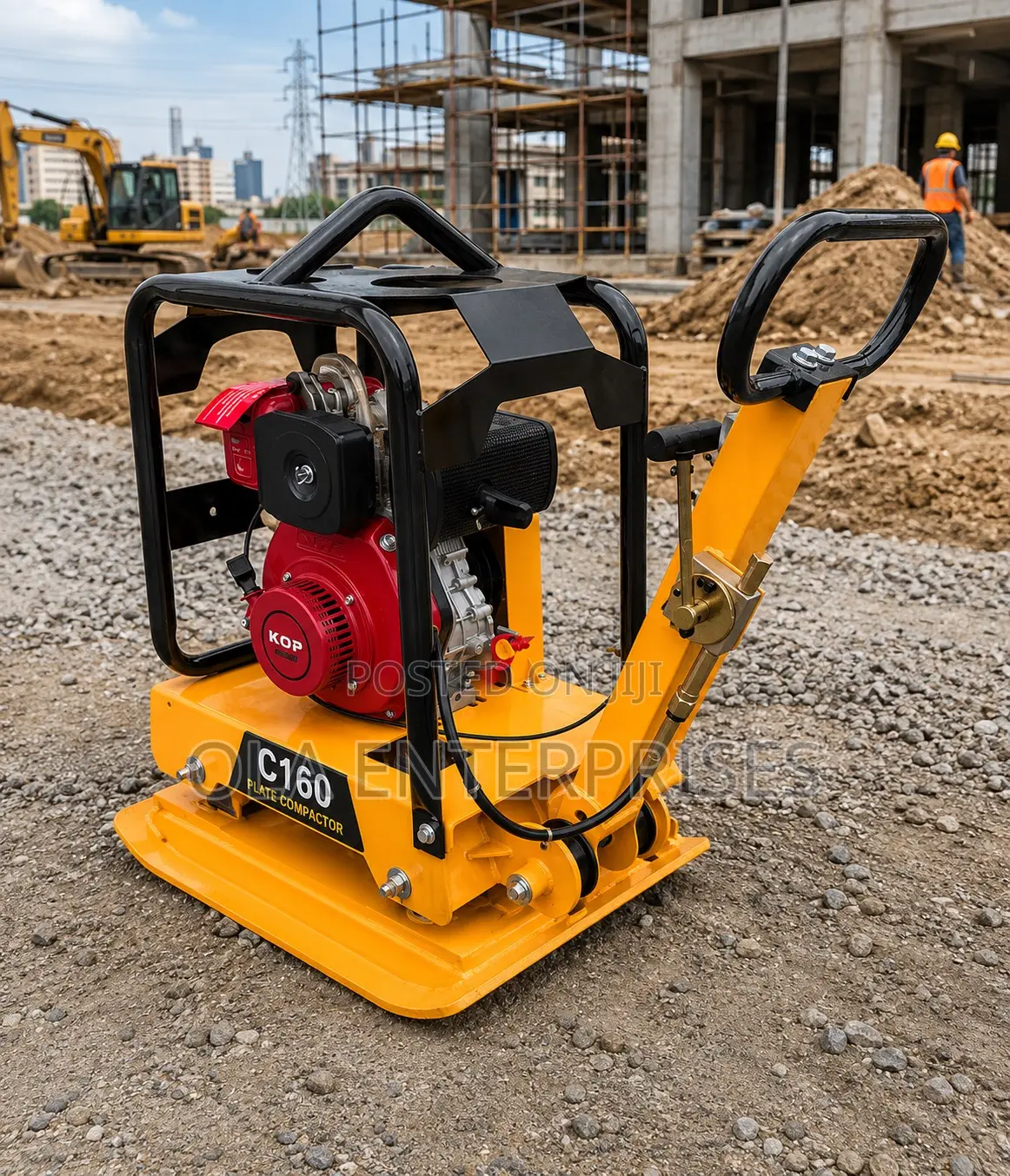 C160 Diesel Plate Compactor