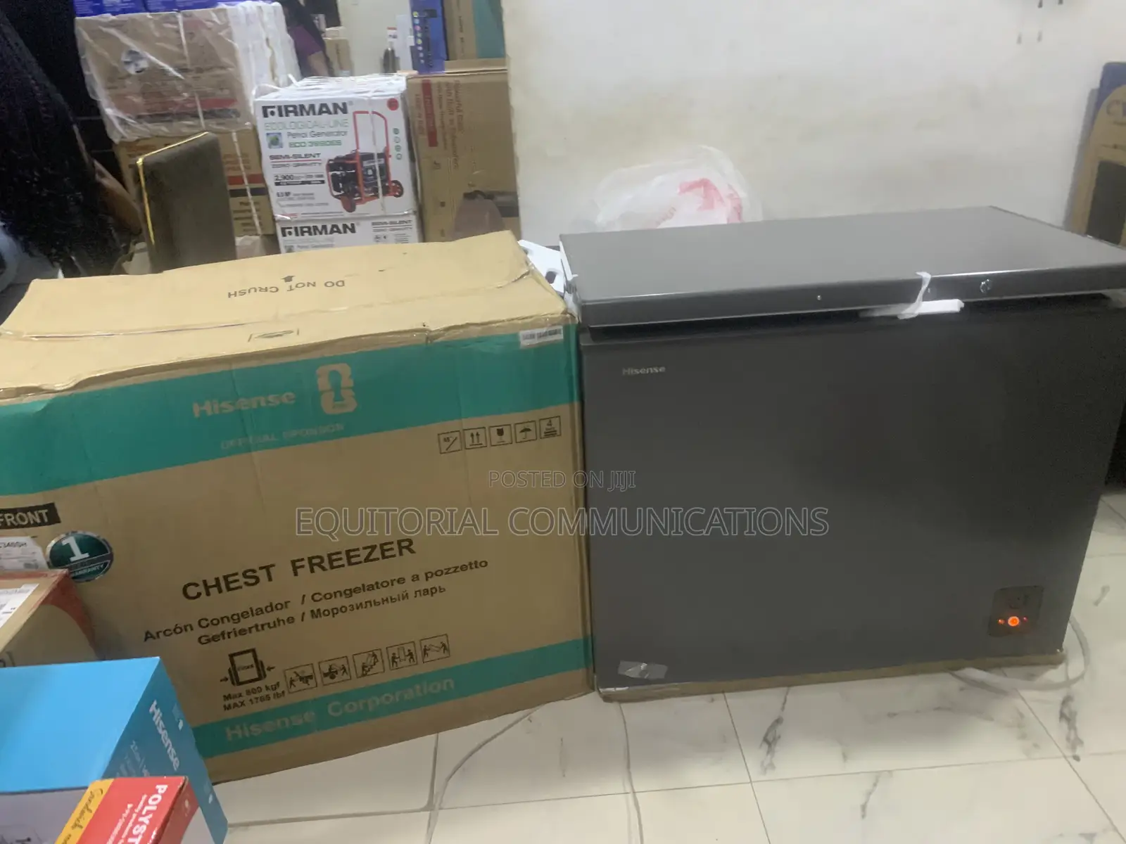 Hisense FC340SH 250L Deep Freezer With Manual Defrost Convenience