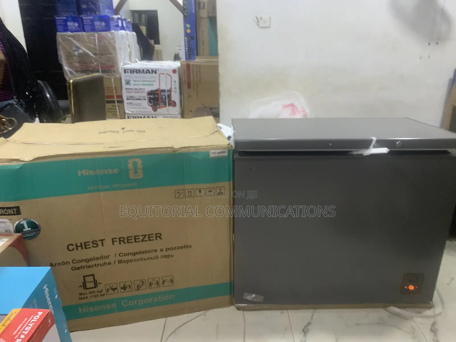 Hisense FC340SH 250L Chest Freezer With Energy-Saving Compressor