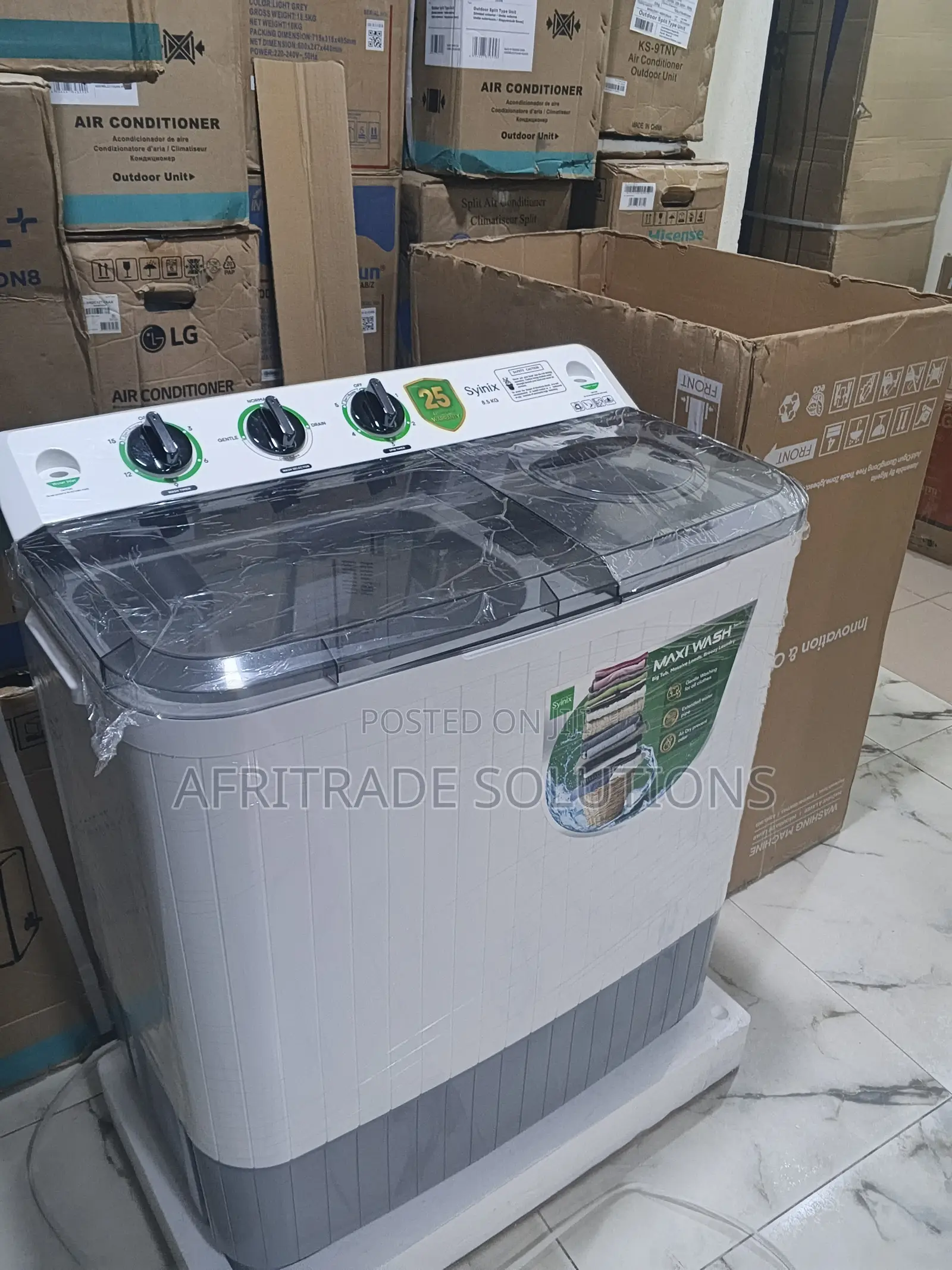 Syinix 8.5KG Manual Washing Machine – Value for Money