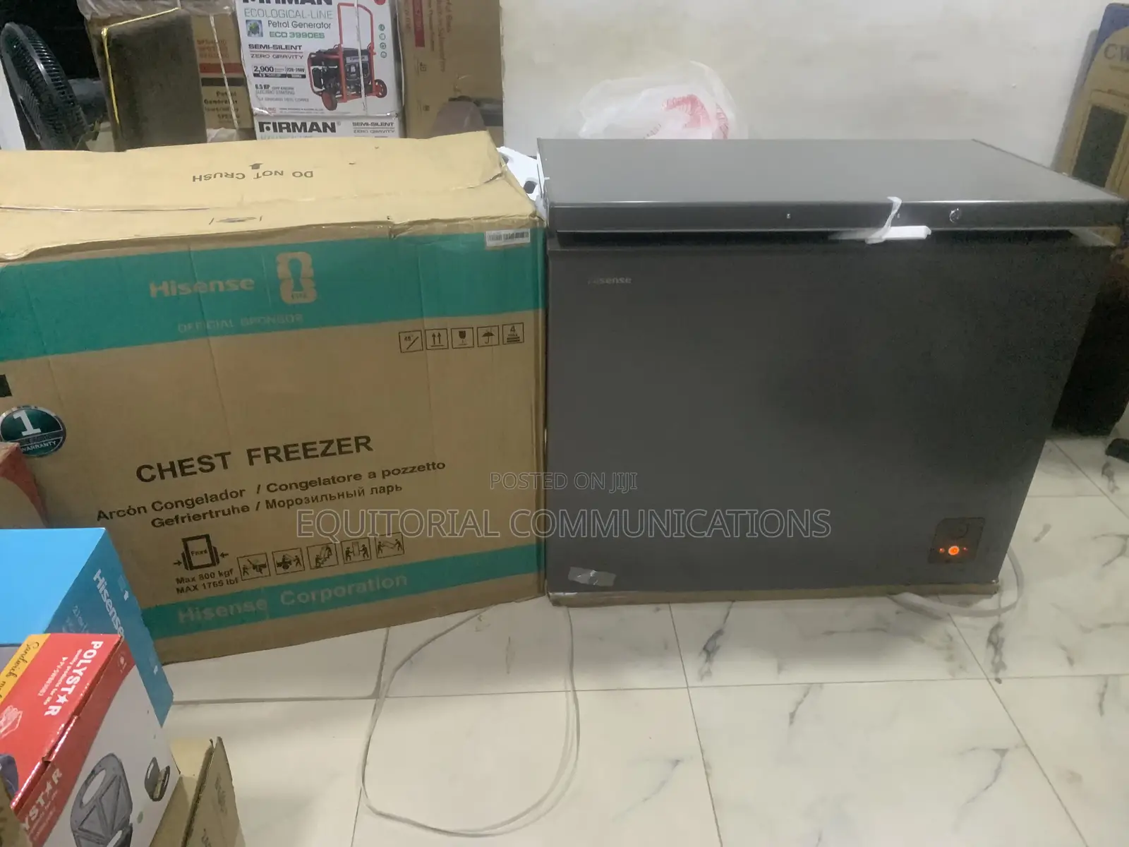 Hisense FC340SH Practical 250L Chest Freezer for Everyday Use