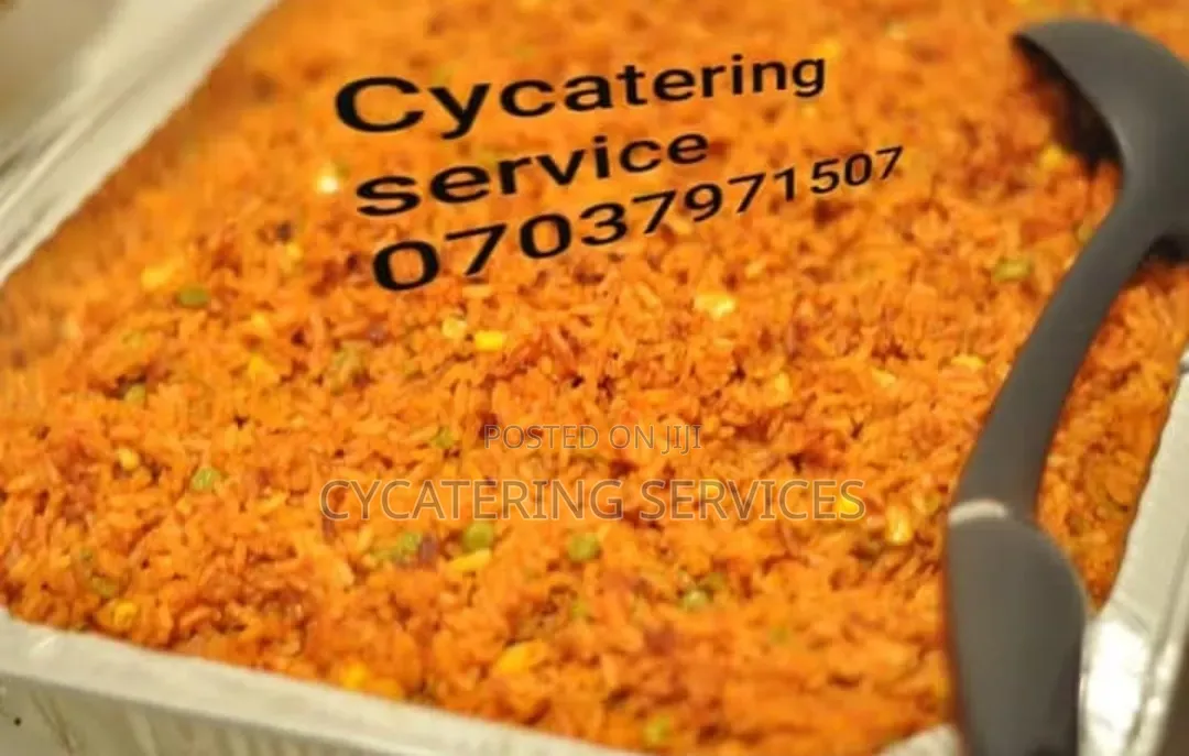 Affordable Lunch Jellof Rice and Chicken