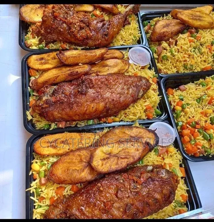 Affordable Lunch Jellof Rice and Chicken