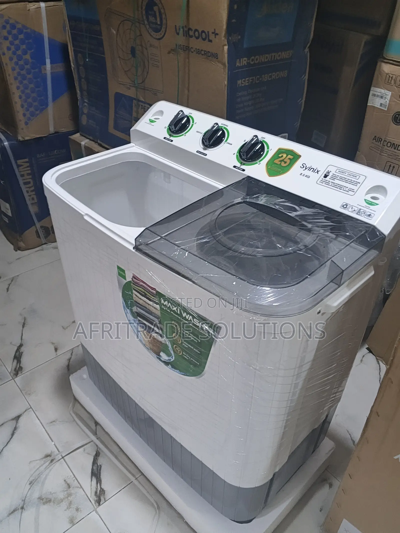 Syinix 8.5KG Manual Washing Machine – Convenient Compact