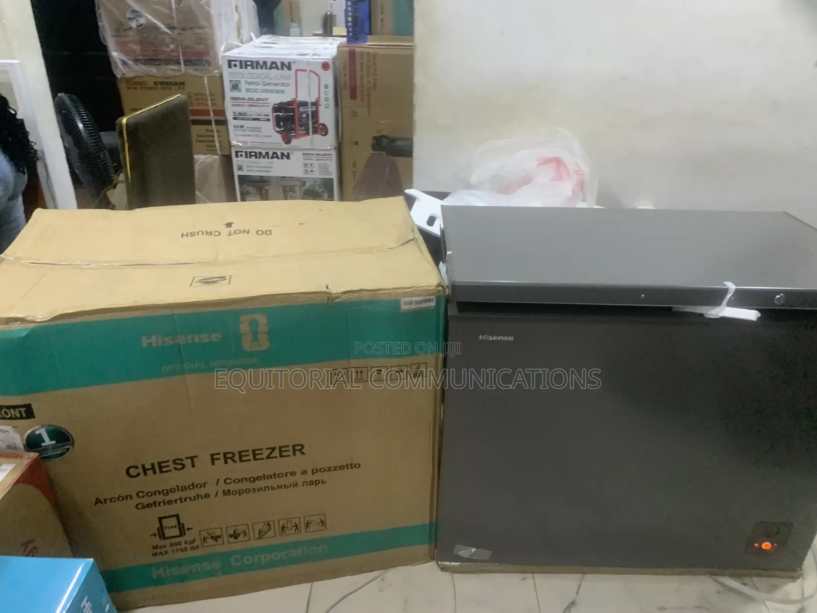 Hisense FC340SH 250L Commercial Chest Freezer With Powerful Freezing