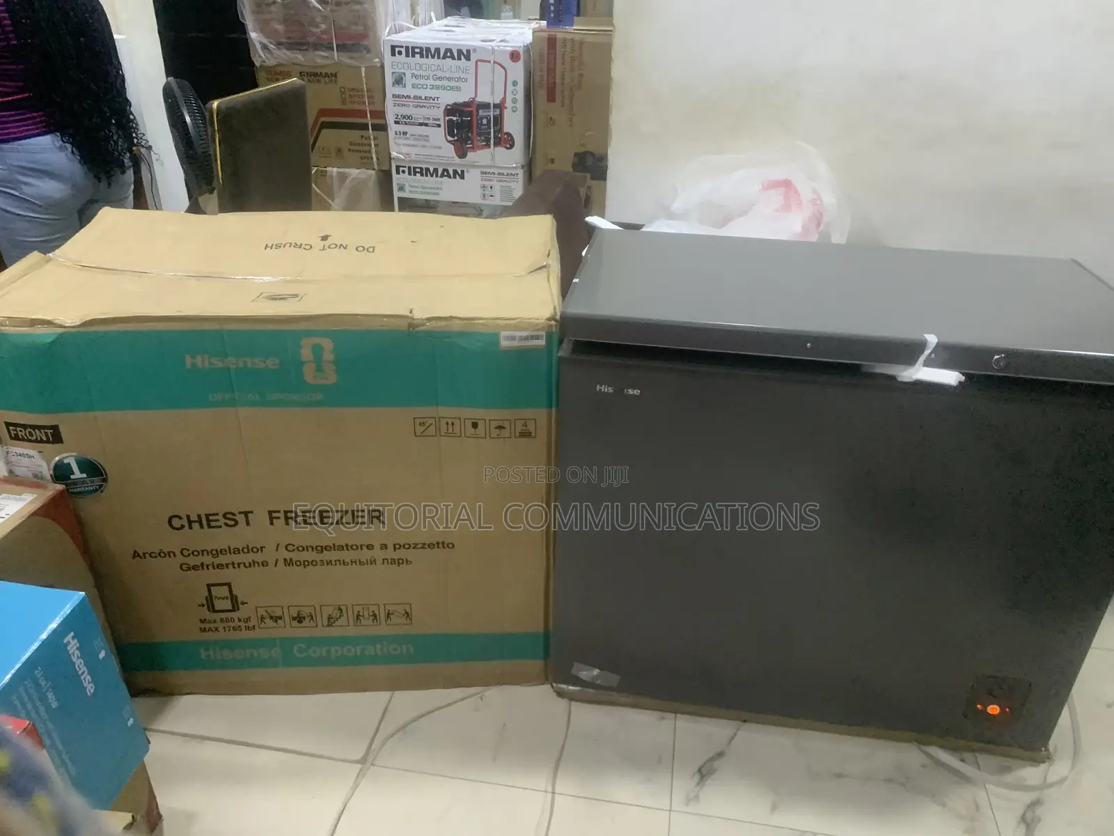 Hisense FC340SH 250L Deep Chest Freezer With Superior Freezing