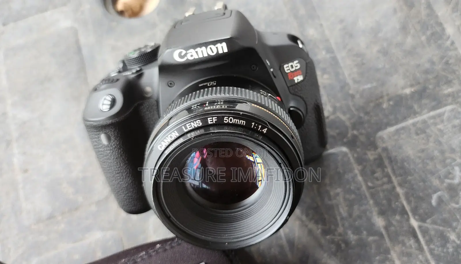 Canon 700d/T5i DSLR Camera + 50mm F/1.4 Lens