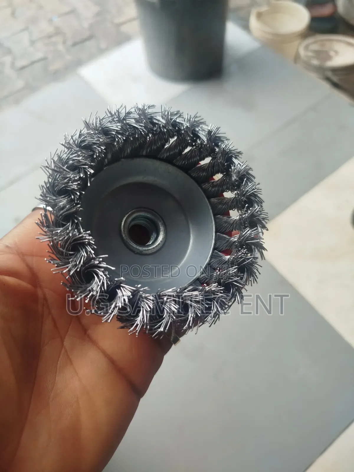 4" Metal Cup Brush
