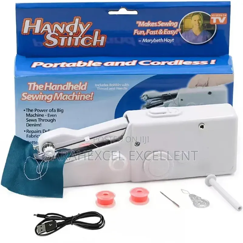 Portable Handheld Electric Sewing Machine – Handy Stitch