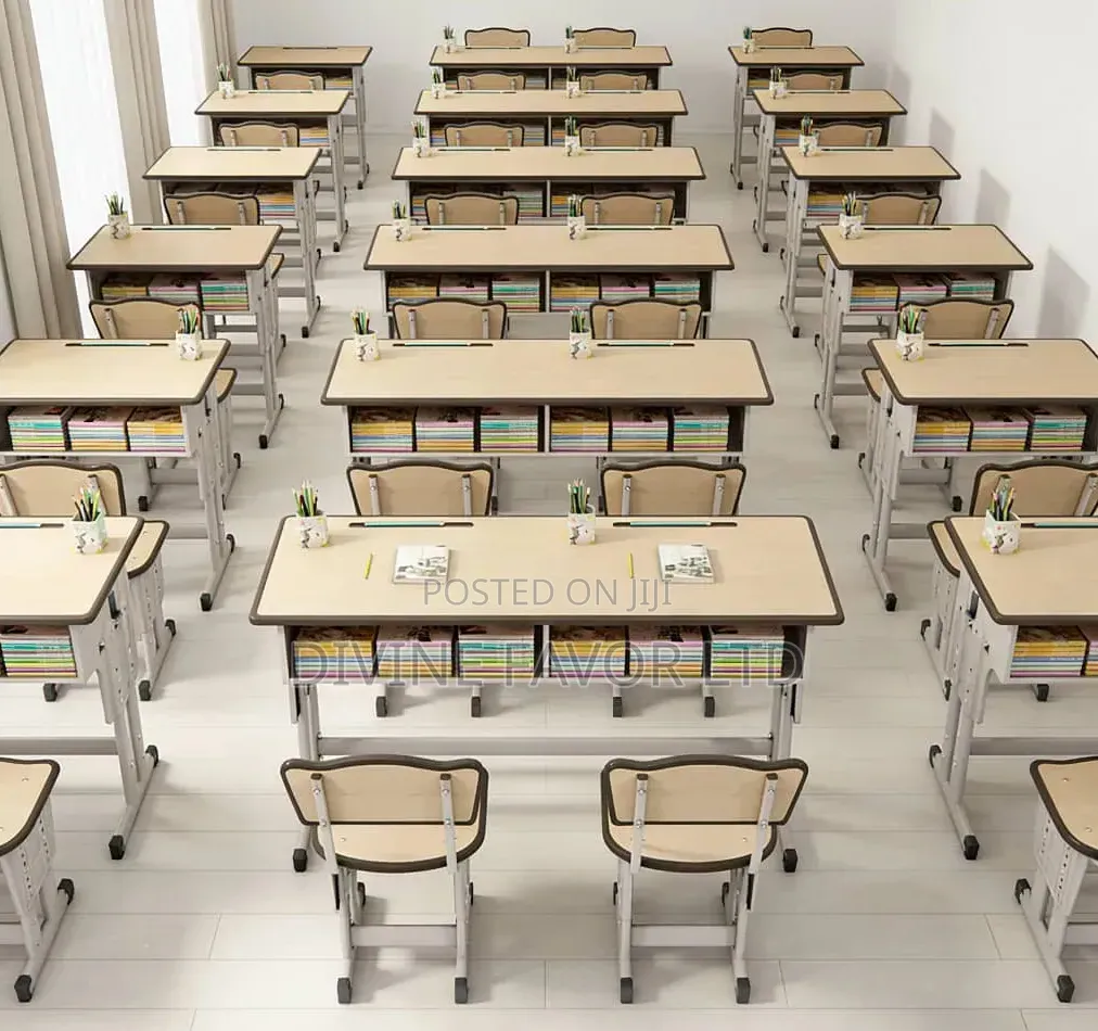 Double Seater School Desk