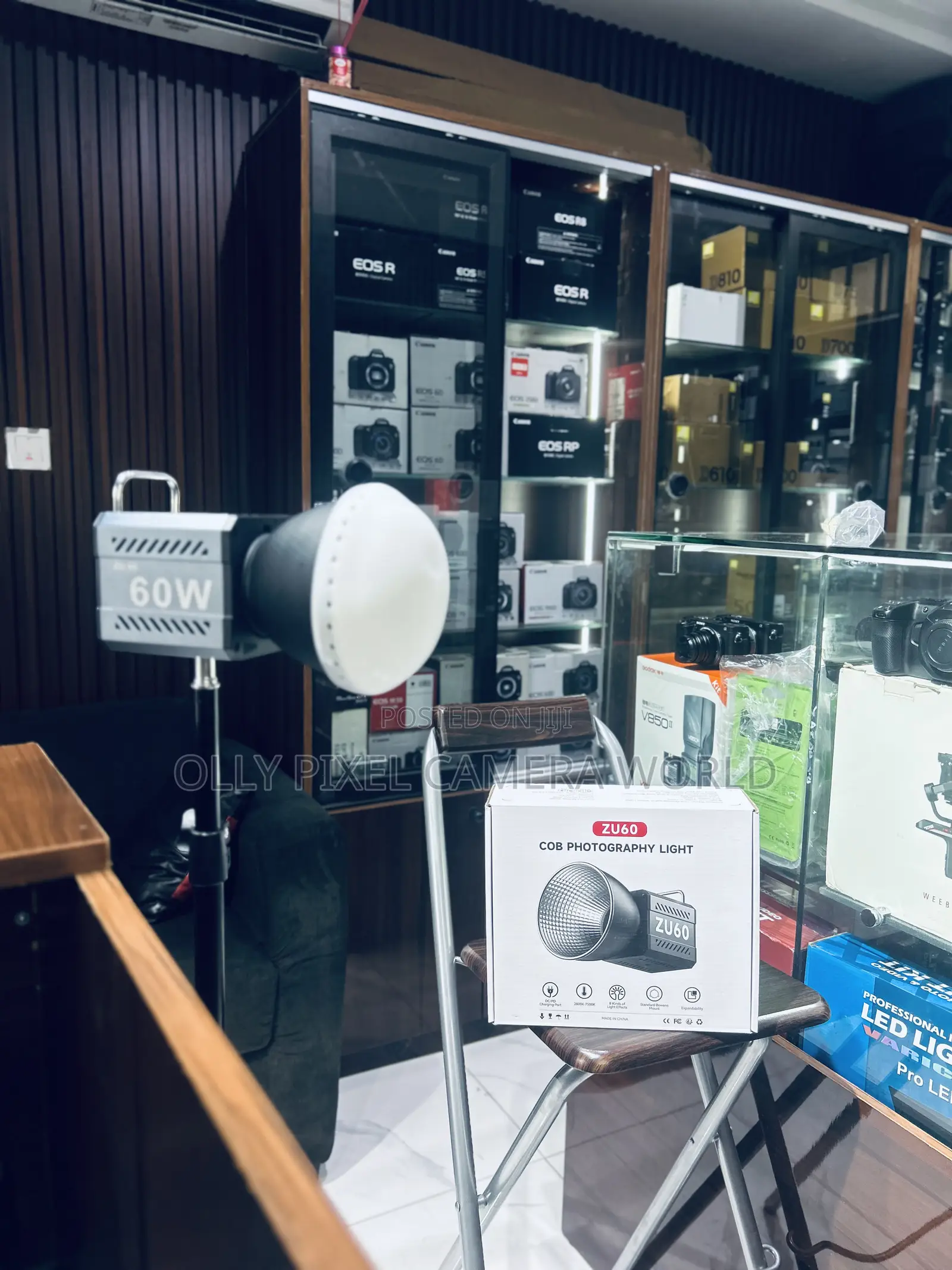 Zu60 Cob Photography Light and Video Light