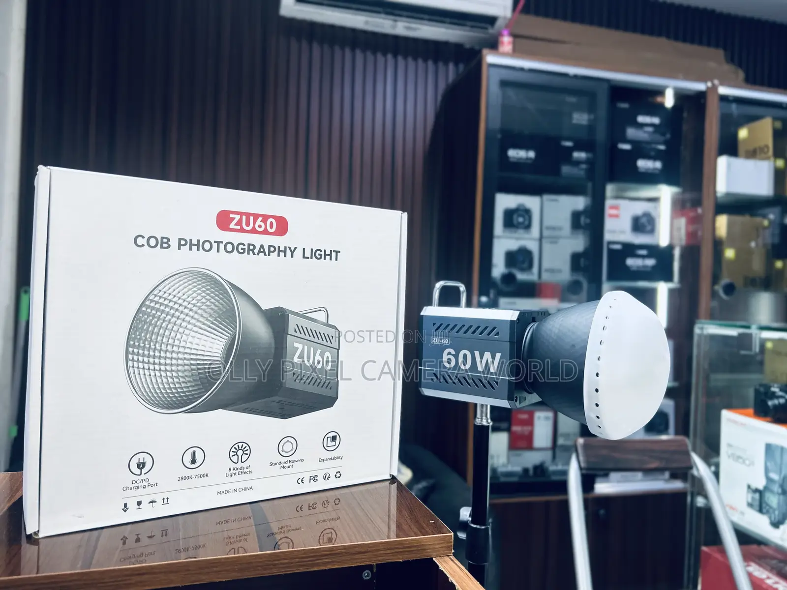 Zu60 Cob Photography Light and Video Light