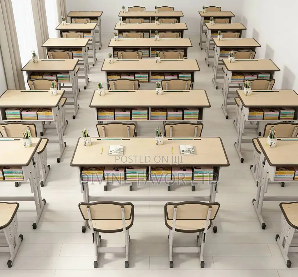 Double Seater School Desk