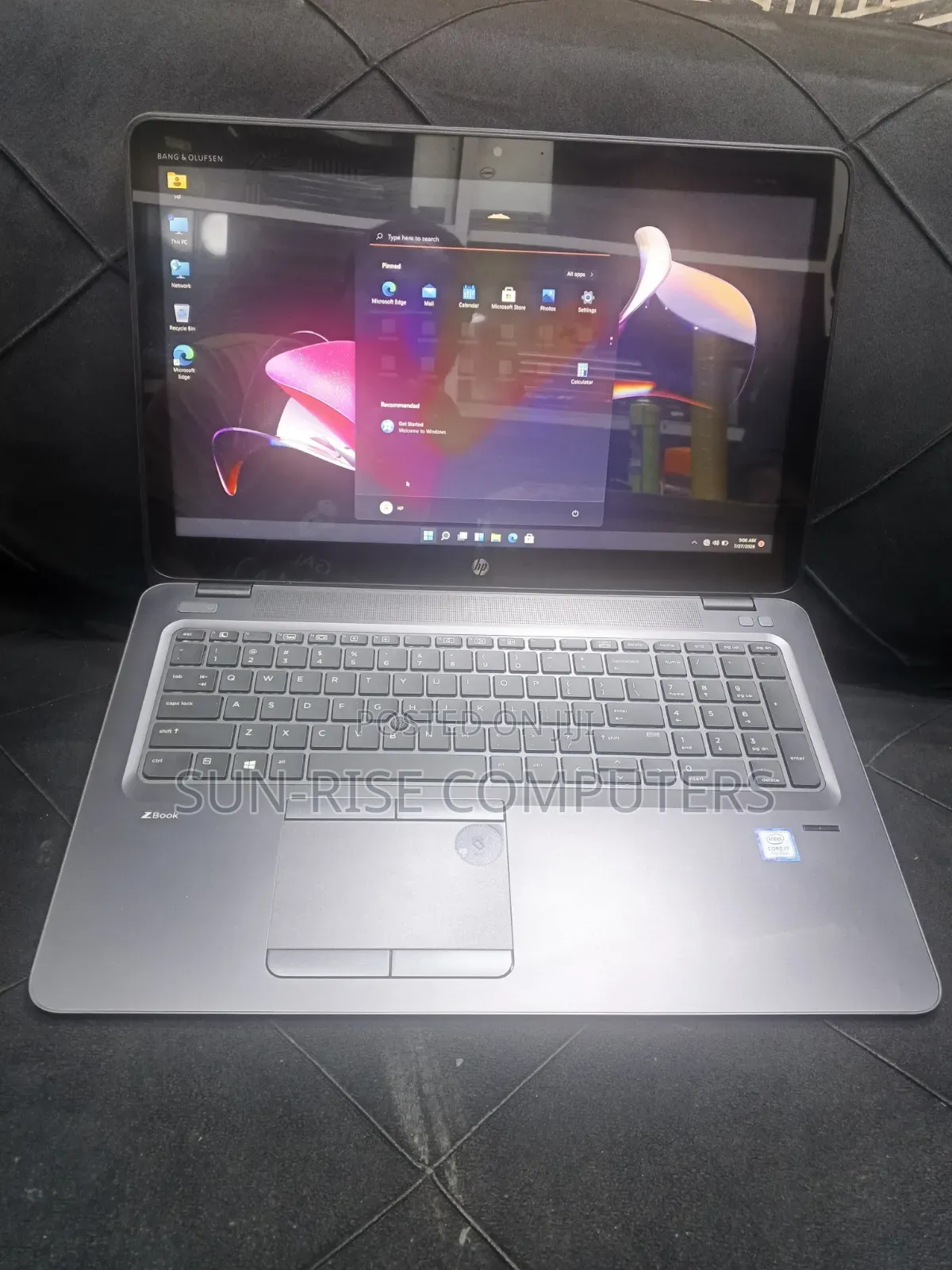 Laptop HP ZBook 15u G4 16GB Intel Core i7 SSD 256GB