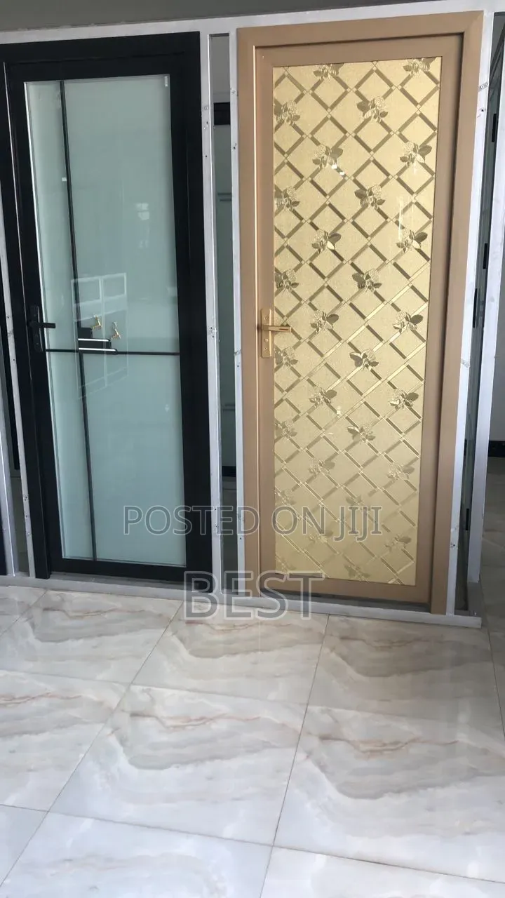 Full Glass Toilets Door
