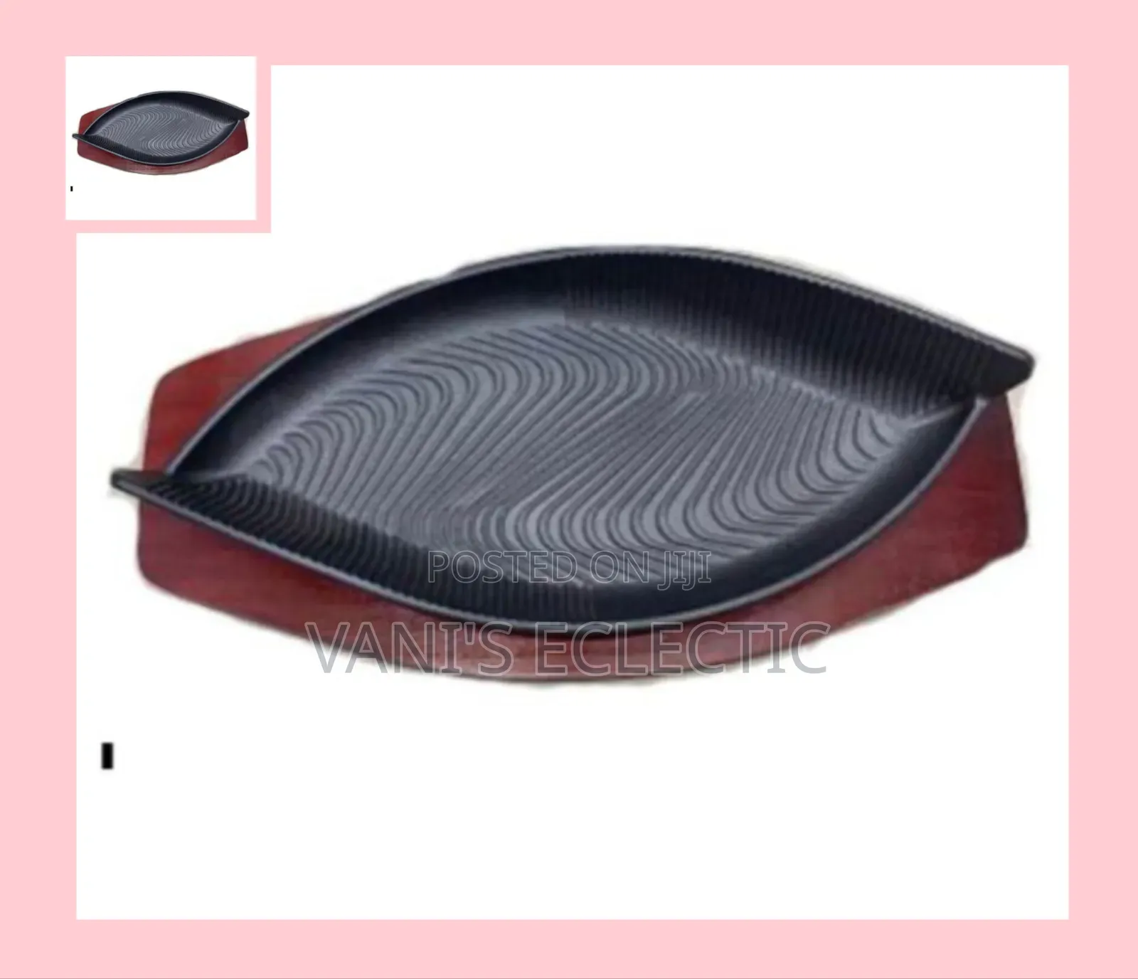 Cast Iron Fish Sizzling Pan