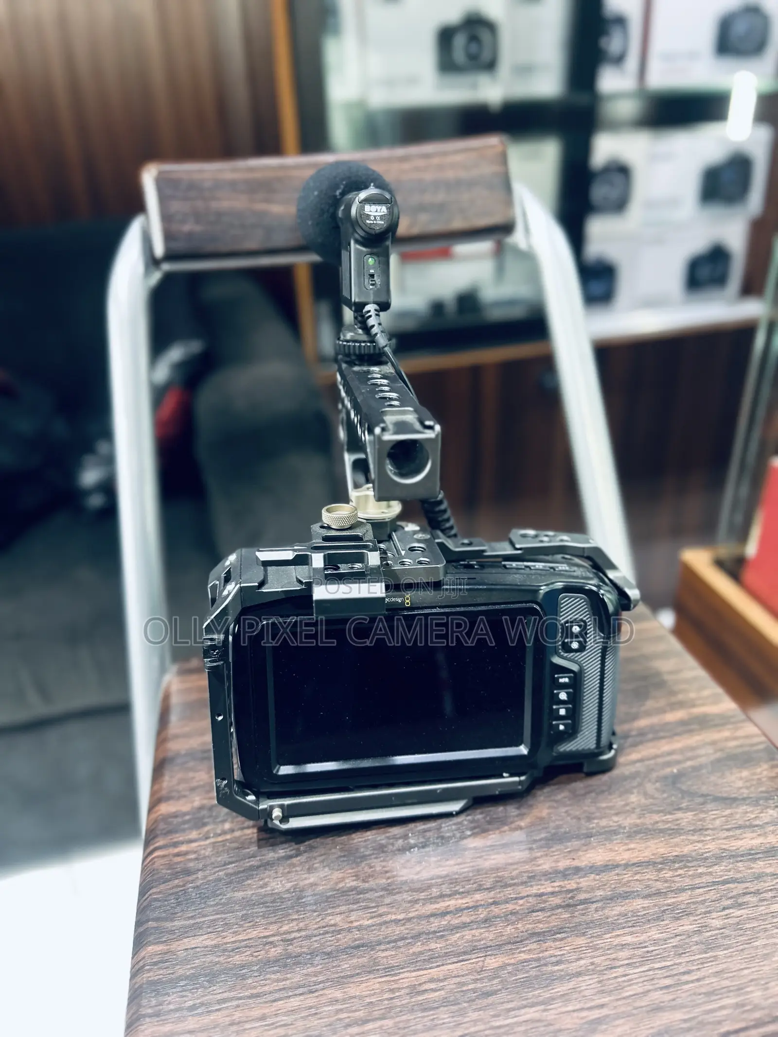 Blackmagic Pocket Cinematic Camera With Tilta Cage