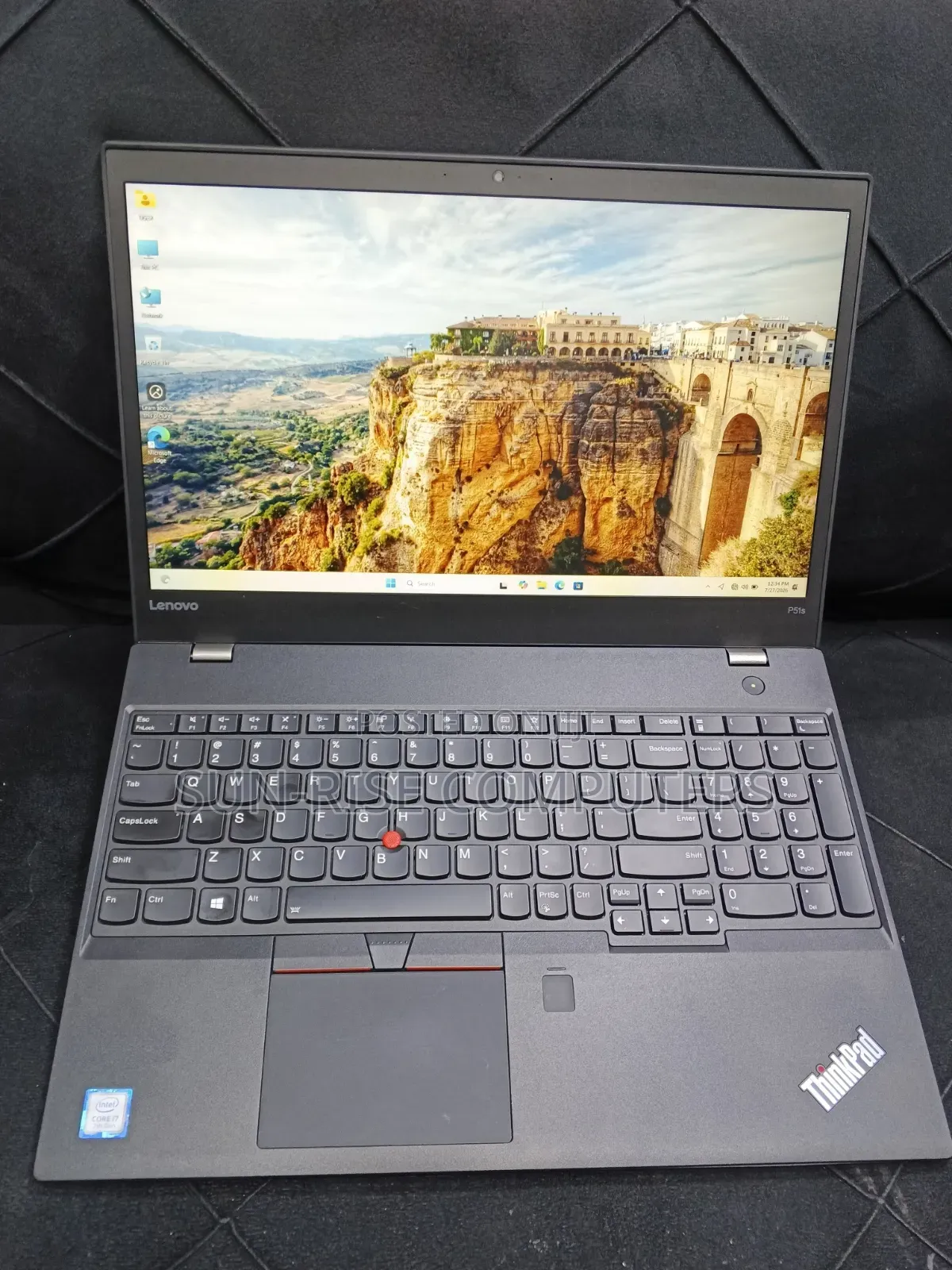 Laptop Lenovo ThinkPad P15s 8GB Intel Core i7 SSD 256GB
