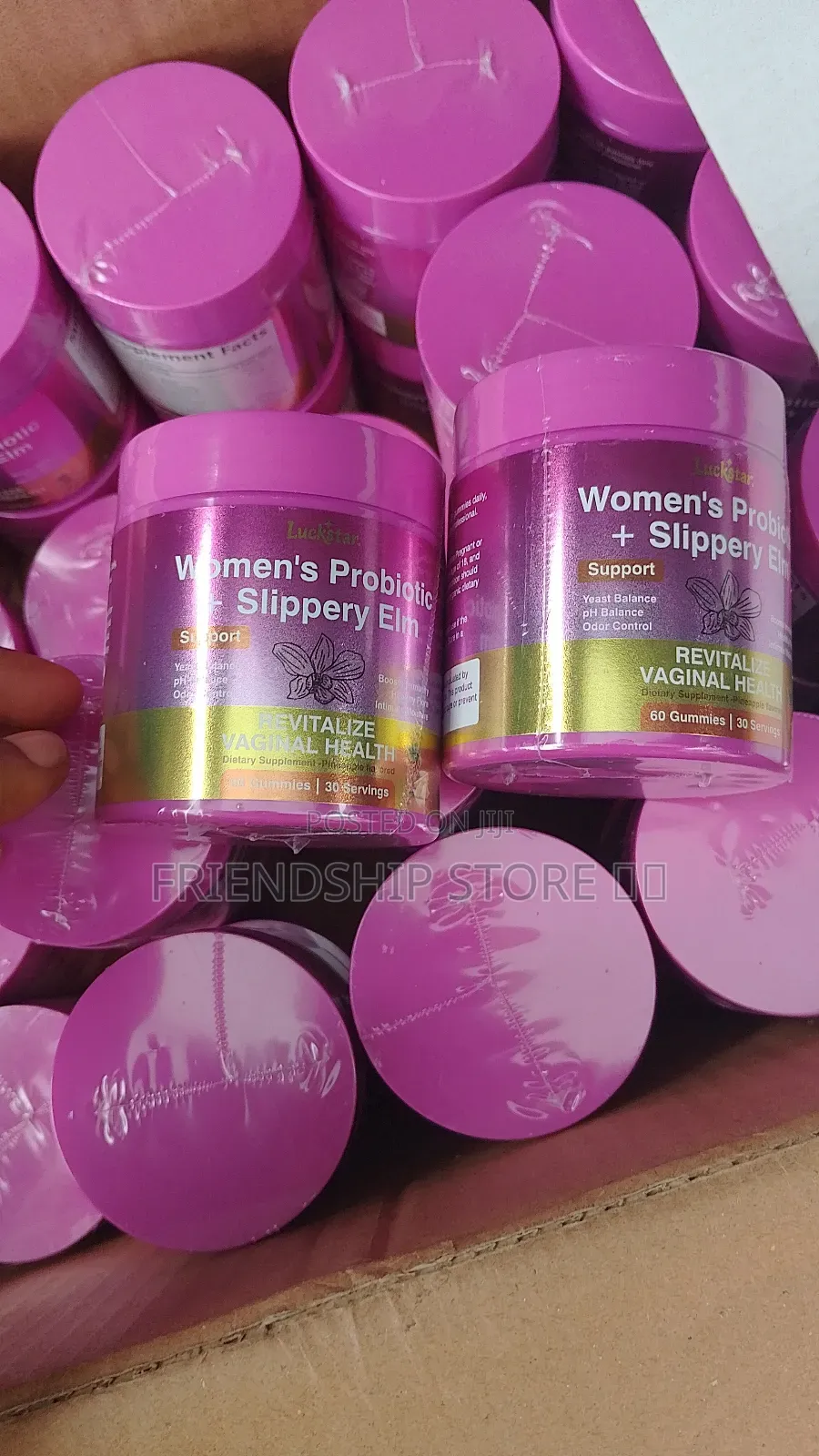 Women Probiotics Slippery Elm Gummies