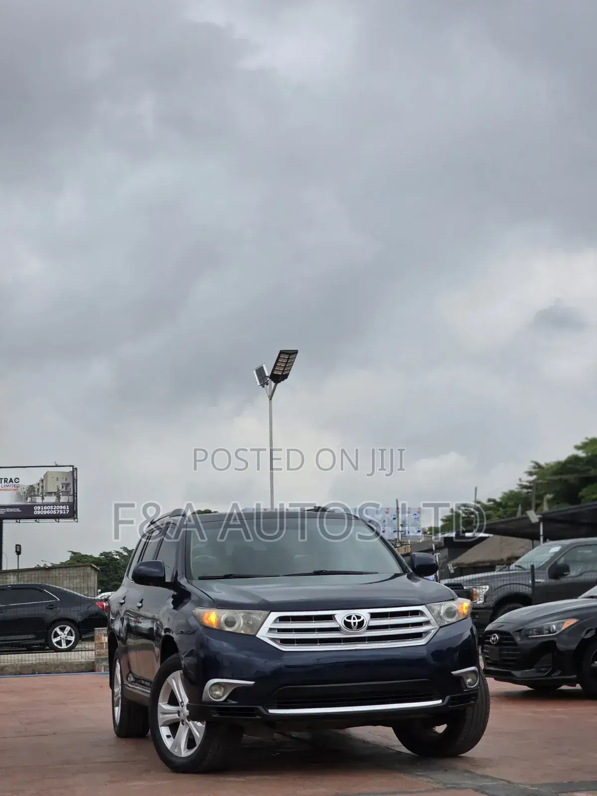 Toyota Highlander 2013 Blue