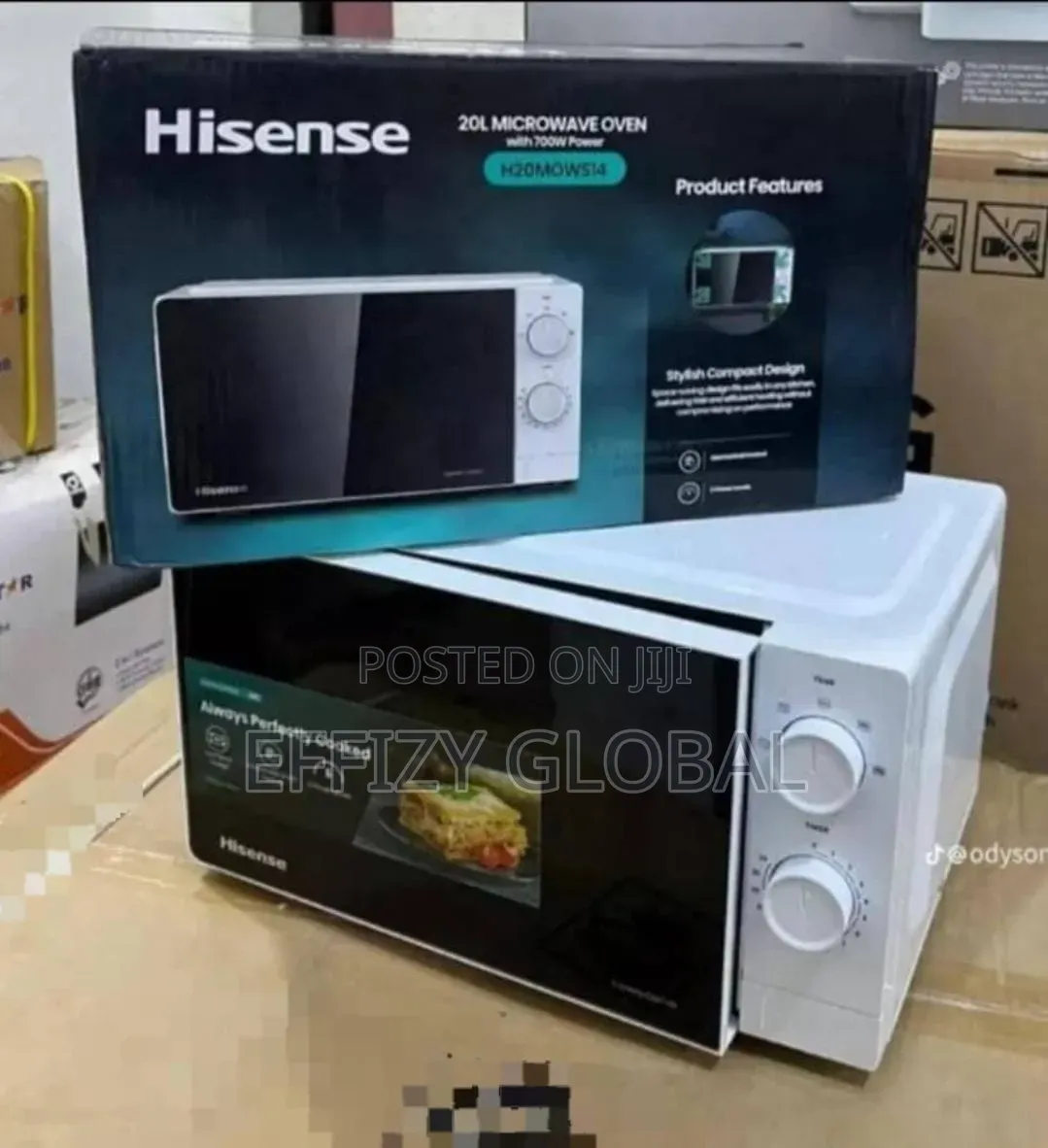 Brand New Hisense 20L Manual Microwave Oven (Model H20MOWS14)
