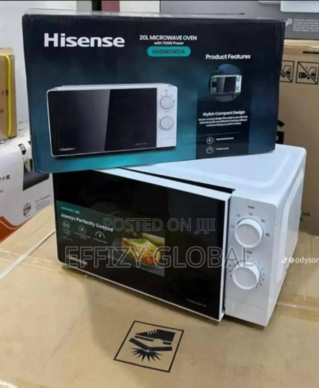 Brand New Hisense 20L Manual Microwave Oven (Model H20MOWS14)