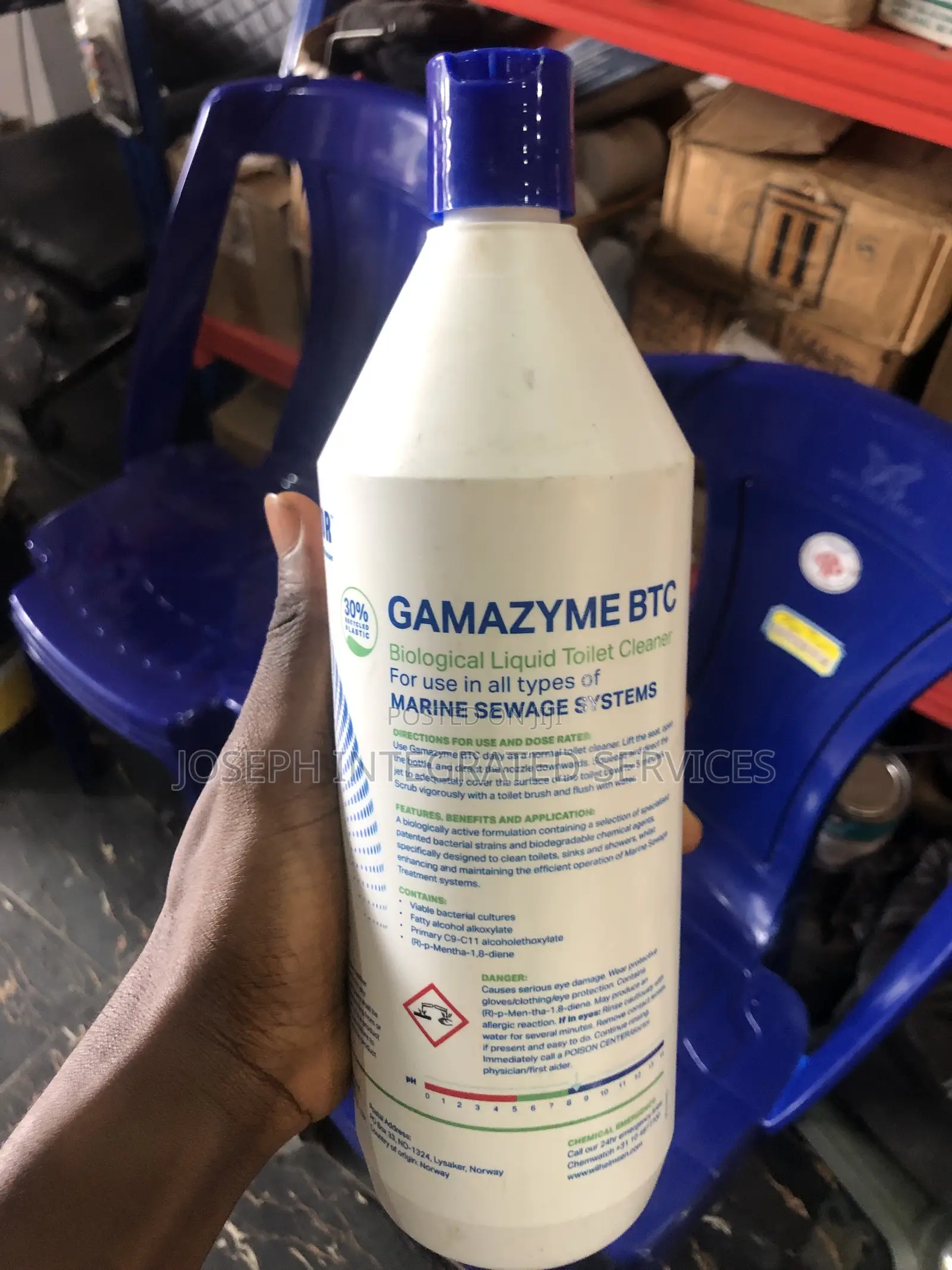 Gamazyme BTC Biological Liquid Toilet Cleaner